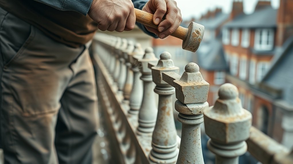 Balustrade Repair Shoreditch