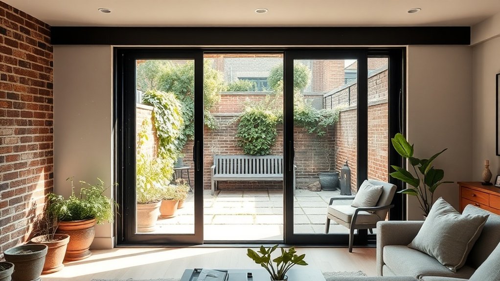 Bifold Wall to Garden Shoreditch