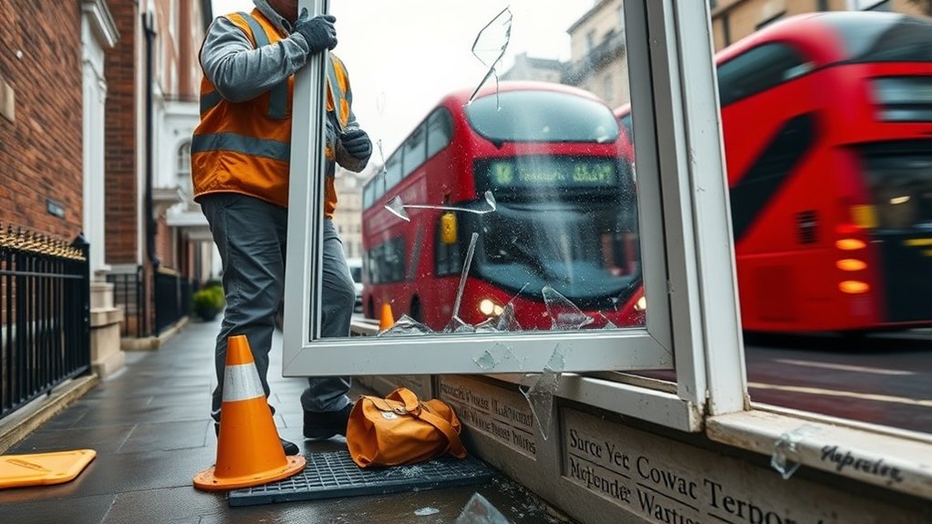 Broken Glass Replacement Shoreditch