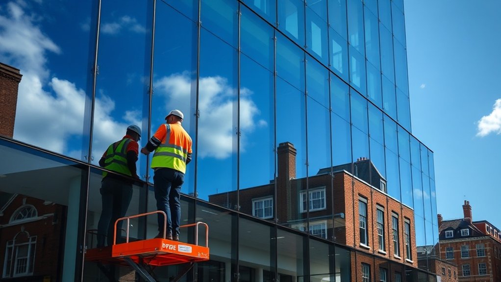 Commercial Glazing Hoxton