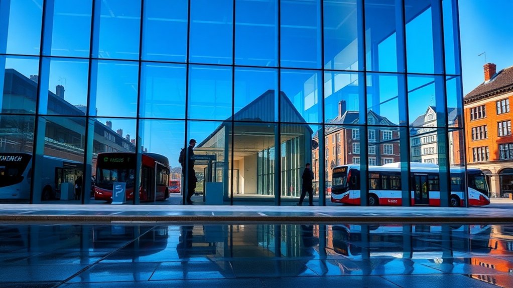 Commercial Glazing Curtain Road