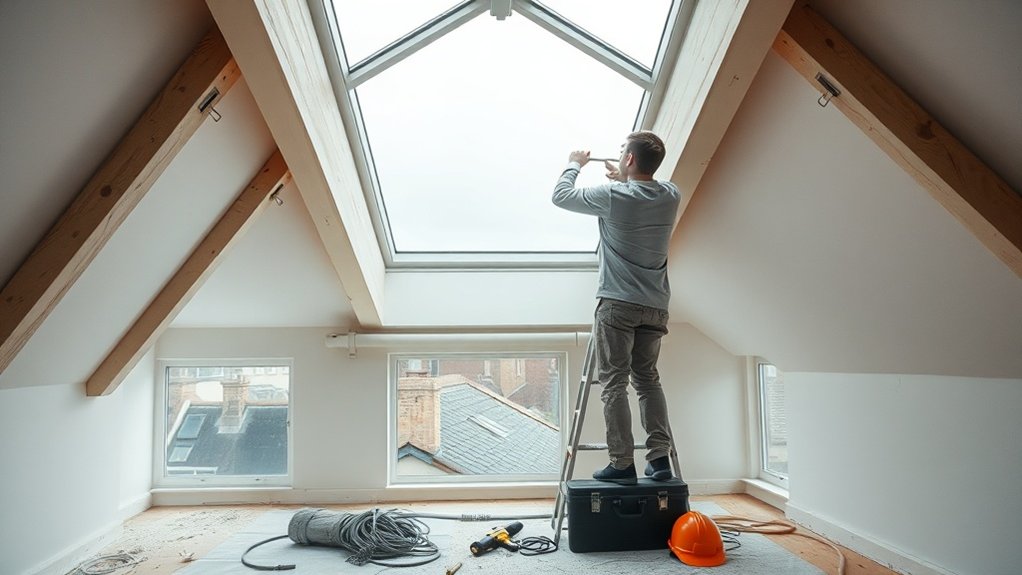 Electric Skylight Installation Shoreditch