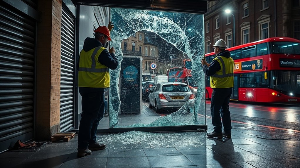 Emergency Shop Front Repair Shoreditch
