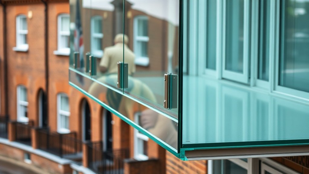 Glass Balcony Installation Shoreditch