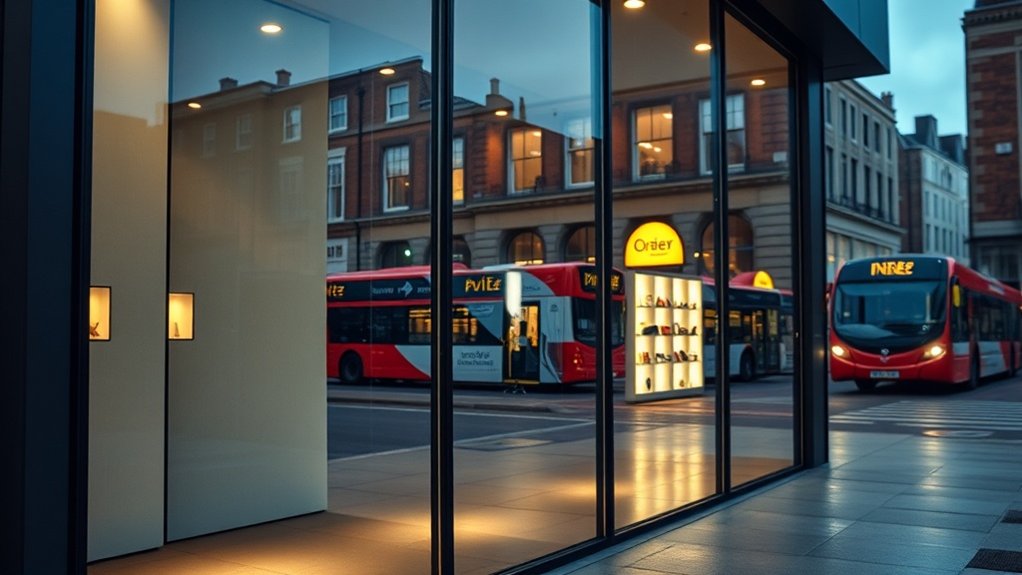 Shop Front Glazing Curtain Road