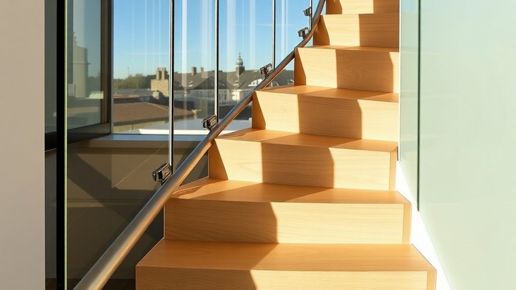 Staircase Glass Panels Shoreditch