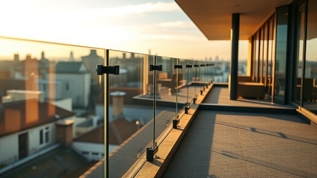 Terrace Glass Balustrades Shoreditch
